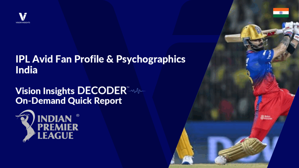 IPL Avid Fan Profile and Psychographics